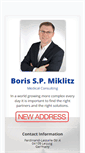 Mobile Screenshot of miklitz-medical-consulting.com